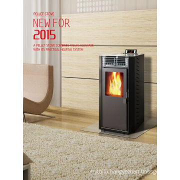 8-11kw Environment Friendly Wood Pellet Fireplace (CR-01)